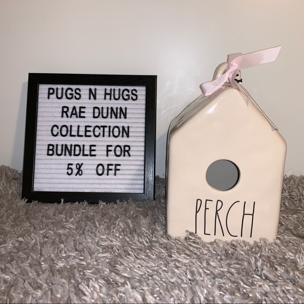 (2 available) Rae Dunn “Perch” Bird House